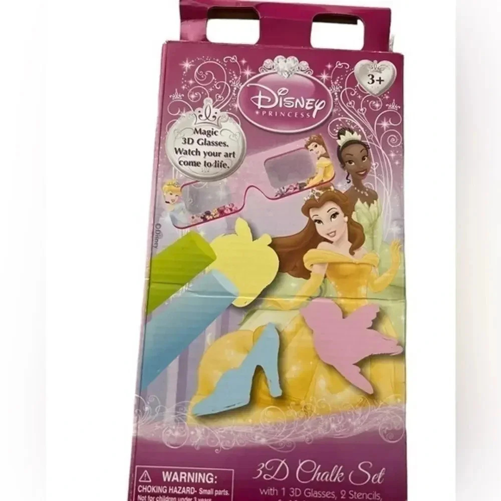 Disney Princess‎ 3D Chalk Set New